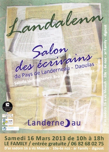 Landalenn - Salon des Ã©crivains du Pays de Landerneau-Daoulas